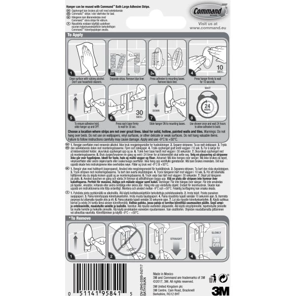 Command Badehyldeophæng 6 Command Badehyldeophæng - Billede 4