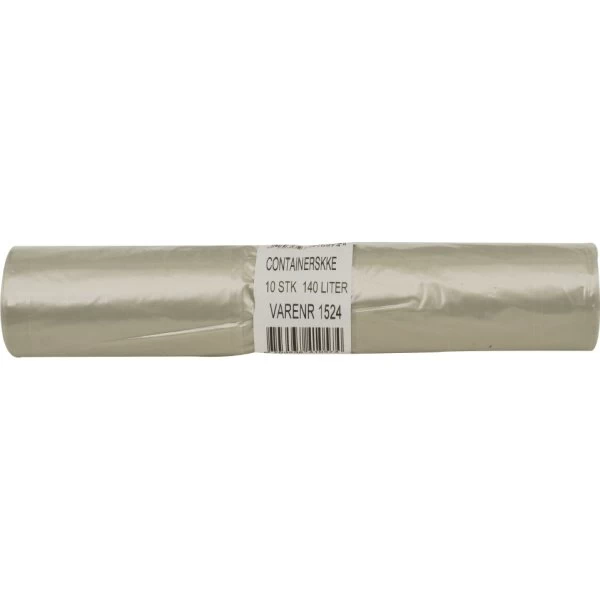 No Name Containersæk 140 L, 92 X 144,50 Cm, 40my, Klar 4 No Name Containersæk 140 L, 92 X 144,50 Cm, 40my, Klar - Billede 2