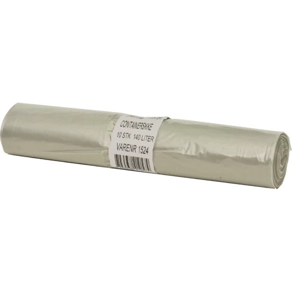 No Name Containersæk 140 L, 92 X 144,50 Cm, 40my, Klar 3 No Name Containersæk 140 L, 92 X 144,50 Cm, 40my, Klar