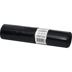 No Name Containersæk 240L, 124x151cm, 40my Genanvendt Sort