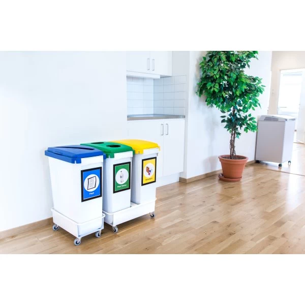 Durable Durabin Affaldsspand 60 L, Hvid 8 Durable Durabin Affaldsspand 60 L, Hvid - Billede 6