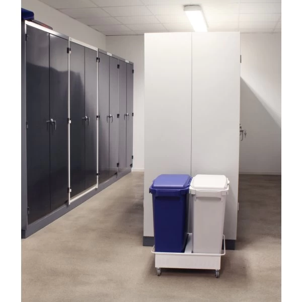 Durable Durabin Affaldsspand 60 L, Hvid 9 Durable Durabin Affaldsspand 60 L, Hvid - Billede 7