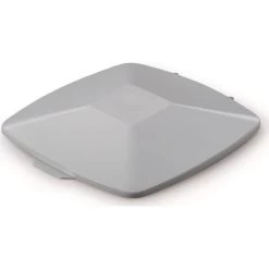 Durable Durabin Fladt Låg T/Affaldsspand 40 L, Grå