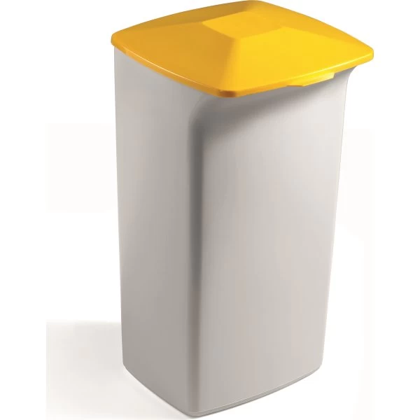 Durable Durabin Fladt Låg T/Affaldsspand 40 L, Gul 4 Durable Durabin Fladt Låg T/Affaldsspand 40 L, Gul - Billede 2