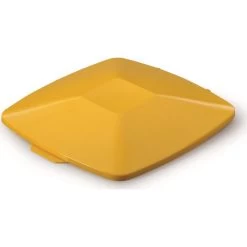 Durable Durabin Fladt Låg T/Affaldsspand 40 L, Gul