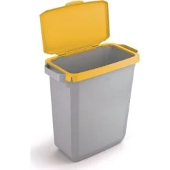 Durable Durabin Låg "Hængslet", 60 L, Gul 5 Durable Durabin Låg "Hængslet", 60 L, Gul -Rengøringsekspert durabin lag hangslet 60 l gul 2