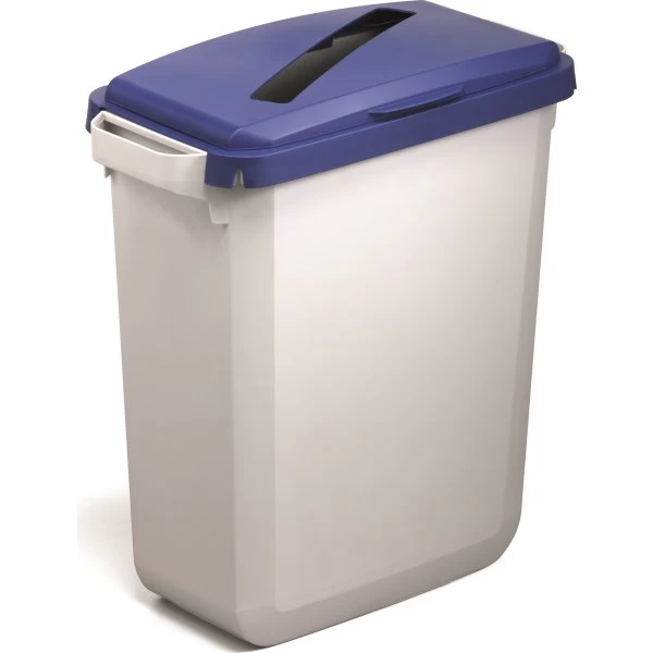 Durable Durabin Låg "Papir", 60 L, Blå 5 Durable Durabin Låg "Papir", 60 L, Blå - Billede 3