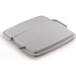 Durable Durabin Låg T/Affaldsspand 90 L, Grå