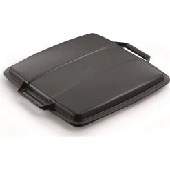 Durable Durabin Låg T/Affaldsspand 90 L, Sort