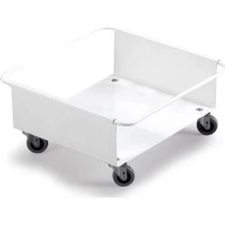 Durable Durabin Transportvogn 1x90L, Hvid