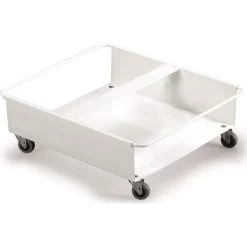 Durable Durabin Transportvogn 2x60L, Hvid