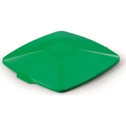 Durable Durabin Fladt Låg T/Affaldsspand 40 L, Grøn