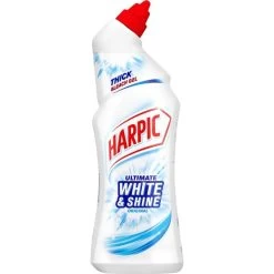 Harpic White & Shine Flydende Toiletrens, 750 Ml