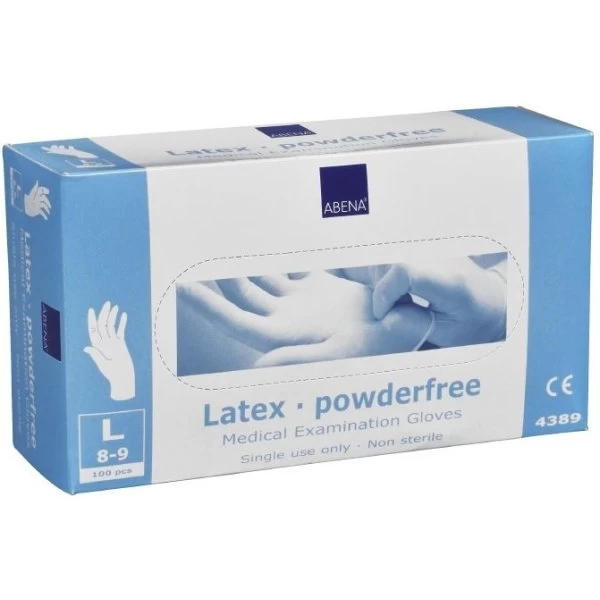 No Name Latexhandsker | Pudderfri | Large | 100 Stk 3 No Name Latexhandsker | Pudderfri | Large | 100 Stk