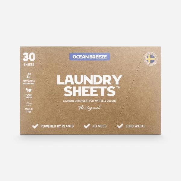 No Name Laundry Sheets M. Duft | Ocean Breeze | 30 Ark 3 No Name Laundry Sheets M. Duft | Ocean Breeze | 30 Ark