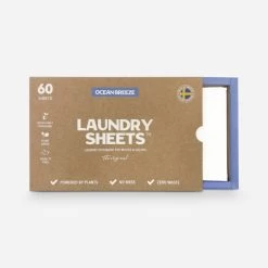 No Name Laundry Sheets M. Duft | Ocean Breeze | 60 Ark -Rengøringsekspert laundry sheets m duft ocean breeze 60 ark 2