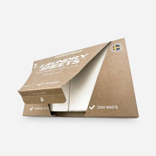 No Name Laundry Sheets | Parfumefri | 30 Ark 4 No Name Laundry Sheets | Parfumefri | 30 Ark - Billede 2