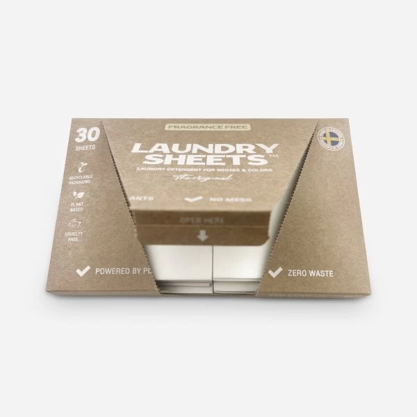 No Name Laundry Sheets | Parfumefri | 30 Ark 5 No Name Laundry Sheets | Parfumefri | 30 Ark - Billede 3