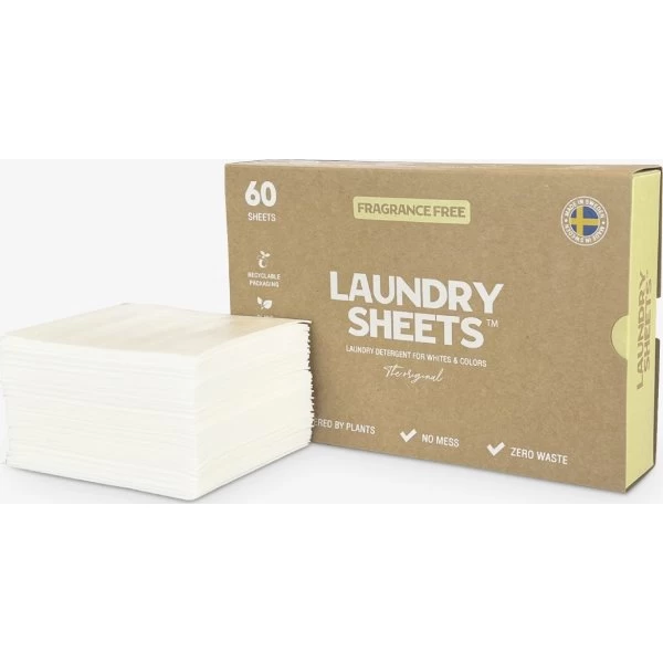 No Name Laundry Sheets | Parfumefri | 60 Ark 7 No Name Laundry Sheets | Parfumefri | 60 Ark - Billede 5