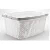 No Name Linnedkurv | Rattanlook | Hvid | 40 L 1 No Name Linnedkurv | Rattanlook | Hvid | 40 L -Rengøringsekspert linnedkurv rattanlook hvid 40 l