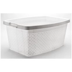 No Name Linnedkurv | Rattanlook | Hvid | 40 L