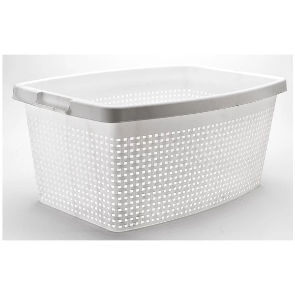 No Name Linnedkurv | Rattanlook | Hvid | 40 L 3 No Name Linnedkurv | Rattanlook | Hvid | 40 L