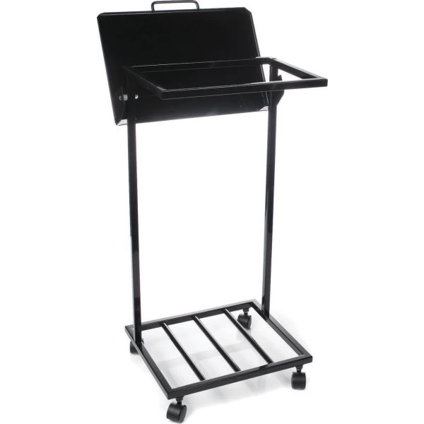 Lomax Affaldsstativ Med Låg, Sort 3 Lomax Affaldsstativ Med Låg, Sort