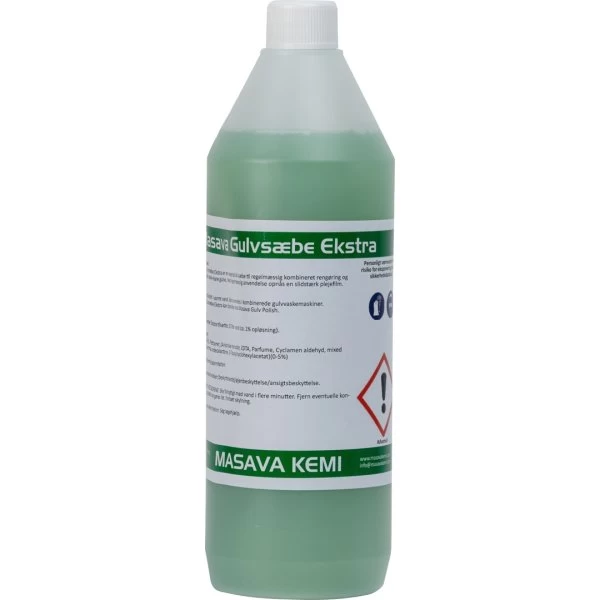 Masava Kemi Gulvsæbe Ekstra | 1 L 3 Masava Kemi Gulvsæbe Ekstra | 1 L