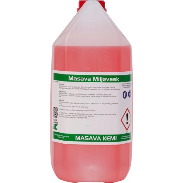 Masava Kemi Miljøvask | 5 L 3 Masava Kemi Miljøvask | 5 L