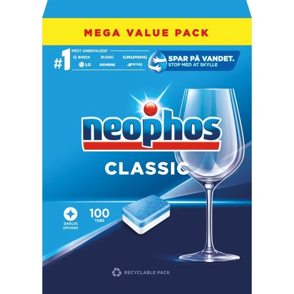 Neophos Opvasketabs | Classic | 100 Stk 3 Neophos Opvasketabs | Classic | 100 Stk
