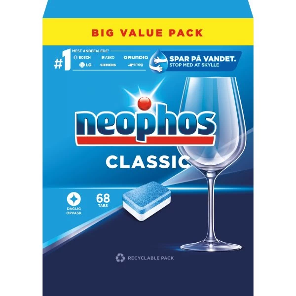 Neophos Opvasketabs | Classic | 68 Stk 3 Neophos Opvasketabs | Classic | 68 Stk