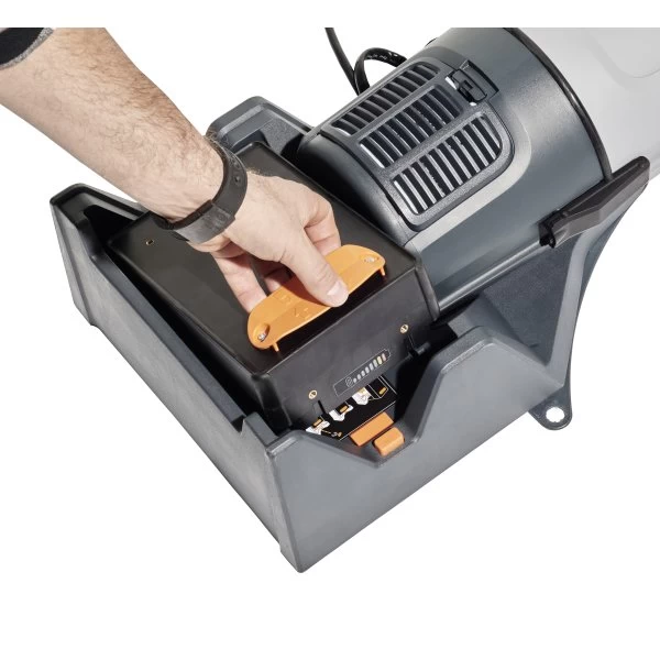 Nilfisk GD5 Batteri, Sort M/ Håndtag (nyere Model) 5 Nilfisk GD5 Batteri, Sort M/ Håndtag (nyere Model) - Billede 3