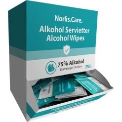Norlis Care Hånddesinfektion 75% | Wipes | 250 Stk 8 Norlis Care Hånddesinfektion 75% | Wipes | 250 Stk -Rengøringsekspert norlis care handdesinfektion 75 wipes 250 stk 3