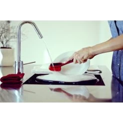 Opvaskebørste M/ Magnet | Nylon | Grå/Sort 15 Opvaskebørste M/ Magnet | Nylon | Grå/Sort -Rengøringsekspert opvaskeborste m magnet sort 7