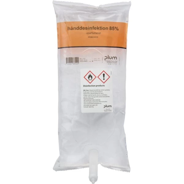 CombiPlum Hånddesinfek. 85% | Flydende | Pose | 1L 3 CombiPlum Hånddesinfek. 85% | Flydende | Pose | 1L