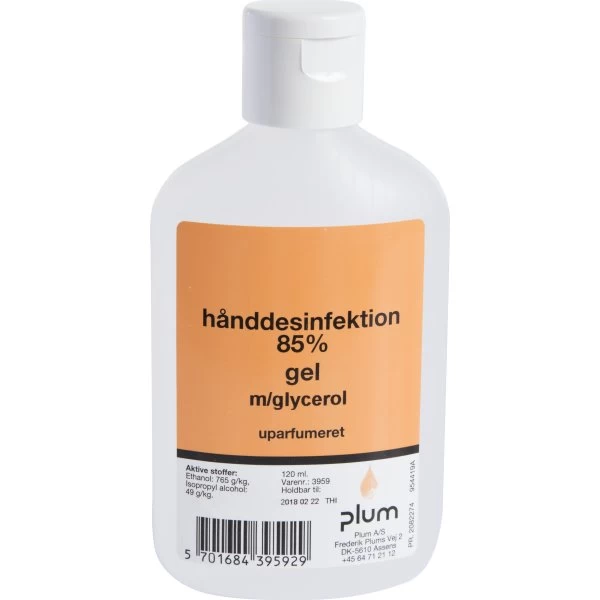 Plum Hånddesinfektion 85% | Gel | 120 Ml 3 Plum Hånddesinfektion 85% | Gel | 120 Ml