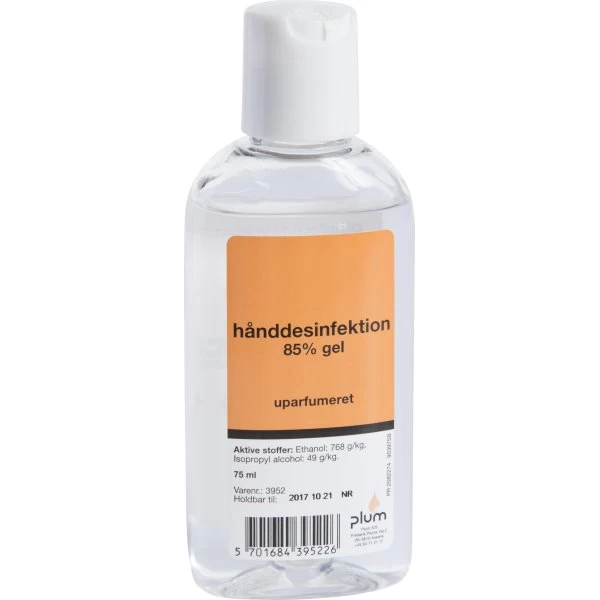 Plum Hånddesinfektion 85% | Gel | 75 Ml 3 Plum Hånddesinfektion 85% | Gel | 75 Ml