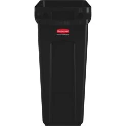 Rubbermaid Slim Jim Affaldsbeholder, 60 L., Sort