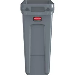 Rubbermaid Slim Jim Affaldsbeholder, 60 Liter, Grå 6 Rubbermaid Slim Jim Affaldsbeholder, 60 Liter, Grå -Rengøringsekspert rubbermaid slim jim affaldsbeholder 60 liter gra 1