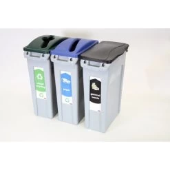 Rubbermaid Slim Jim Affaldsbeholder, 87 Liter, Grå 25 Rubbermaid Slim Jim Affaldsbeholder, 87 Liter, Grå -Rengøringsekspert rubbermaid slim jim affaldsbeholder 87 liter gra 11