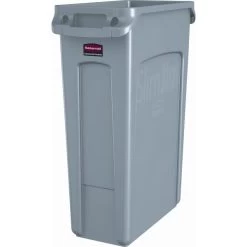 Rubbermaid Slim Jim Affaldsbeholder, 87 Liter, Grå