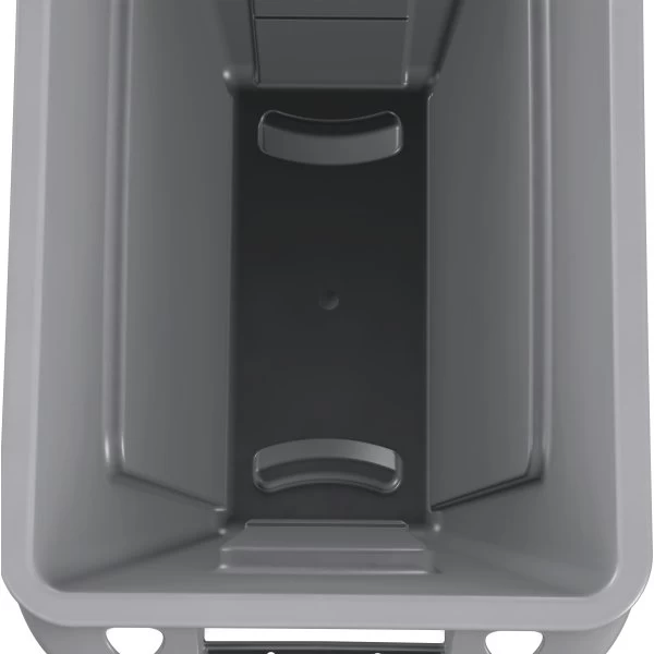 Rubbermaid Slim Jim Affaldsbeholder, 87 Liter, Grå 7 Rubbermaid Slim Jim Affaldsbeholder, 87 Liter, Grå - Billede 5