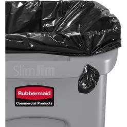 Rubbermaid Slim Jim Affaldsbeholder, 87 Liter, Grå 21 Rubbermaid Slim Jim Affaldsbeholder, 87 Liter, Grå -Rengøringsekspert rubbermaid slim jim affaldsbeholder 87 liter gra 7