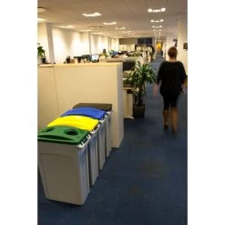 Rubbermaid Slim Jim Affaldsbeholder, 87 Liter, Grå 23 Rubbermaid Slim Jim Affaldsbeholder, 87 Liter, Grå -Rengøringsekspert rubbermaid slim jim affaldsbeholder 87 liter gra 9