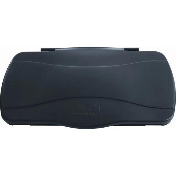 Rubbermaid Slim Jim Låg "Hængsel', Sort 4 Rubbermaid Slim Jim Låg "Hængsel', Sort - Billede 2