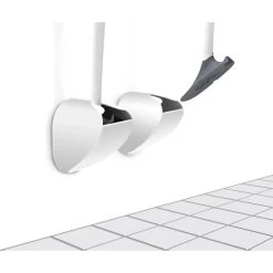 Sanimaid Copenhagen Toiletbørste | Væg | Hvid