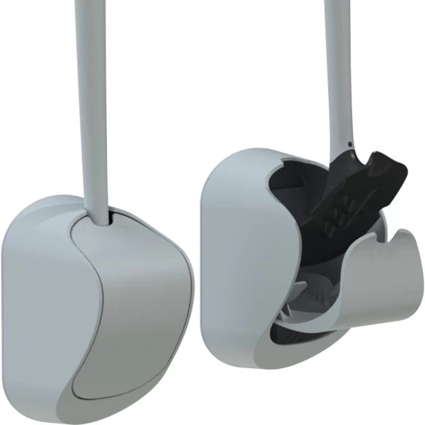 Sanimaid Paris Toiletbørste | Vægholder | Hvid 4 Sanimaid Paris Toiletbørste | Vægholder | Hvid - Billede 2