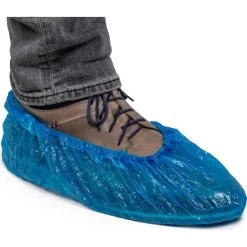 Skoovertræk | PE | 41 Cm | Blå | 100 Stk