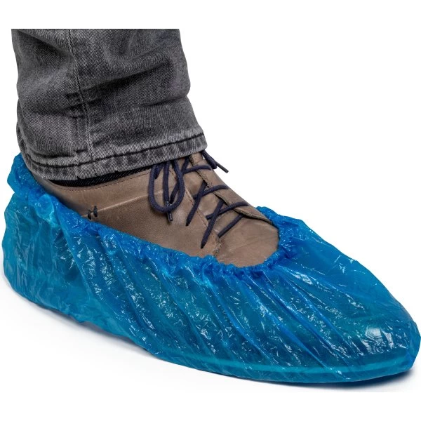 Skoovertræk | PE | 41 Cm | Blå | 100 Stk 3 Skoovertræk | PE | 41 Cm | Blå | 100 Stk