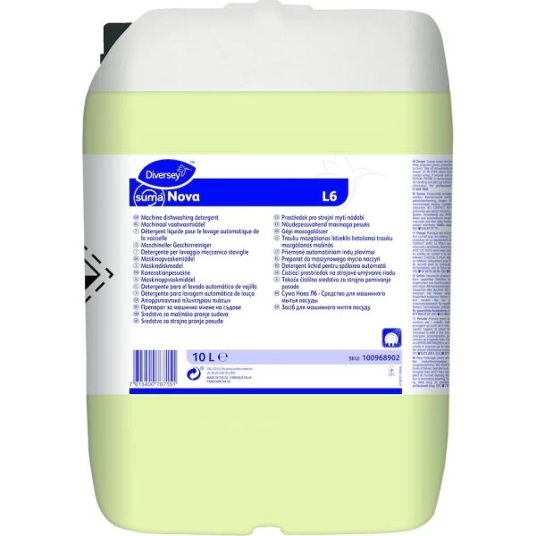 Suma Nova L6 Flydende Maskinopvaskemiddel, 10 L 3 Suma Nova L6 Flydende Maskinopvaskemiddel, 10 L